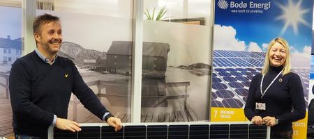 Bodø Energi er partnerbedrift i Solenergiklyngen