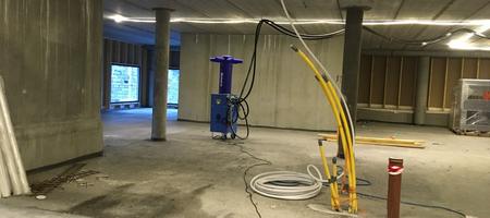 Bodø Energi Varme tilbyr fornybar byggvarme og støpevarme til byggeplasser