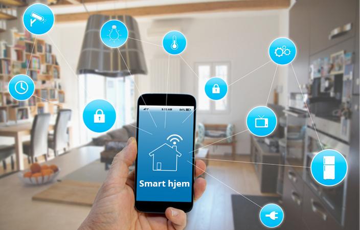 Smart hjem levert av Bodø Energi 