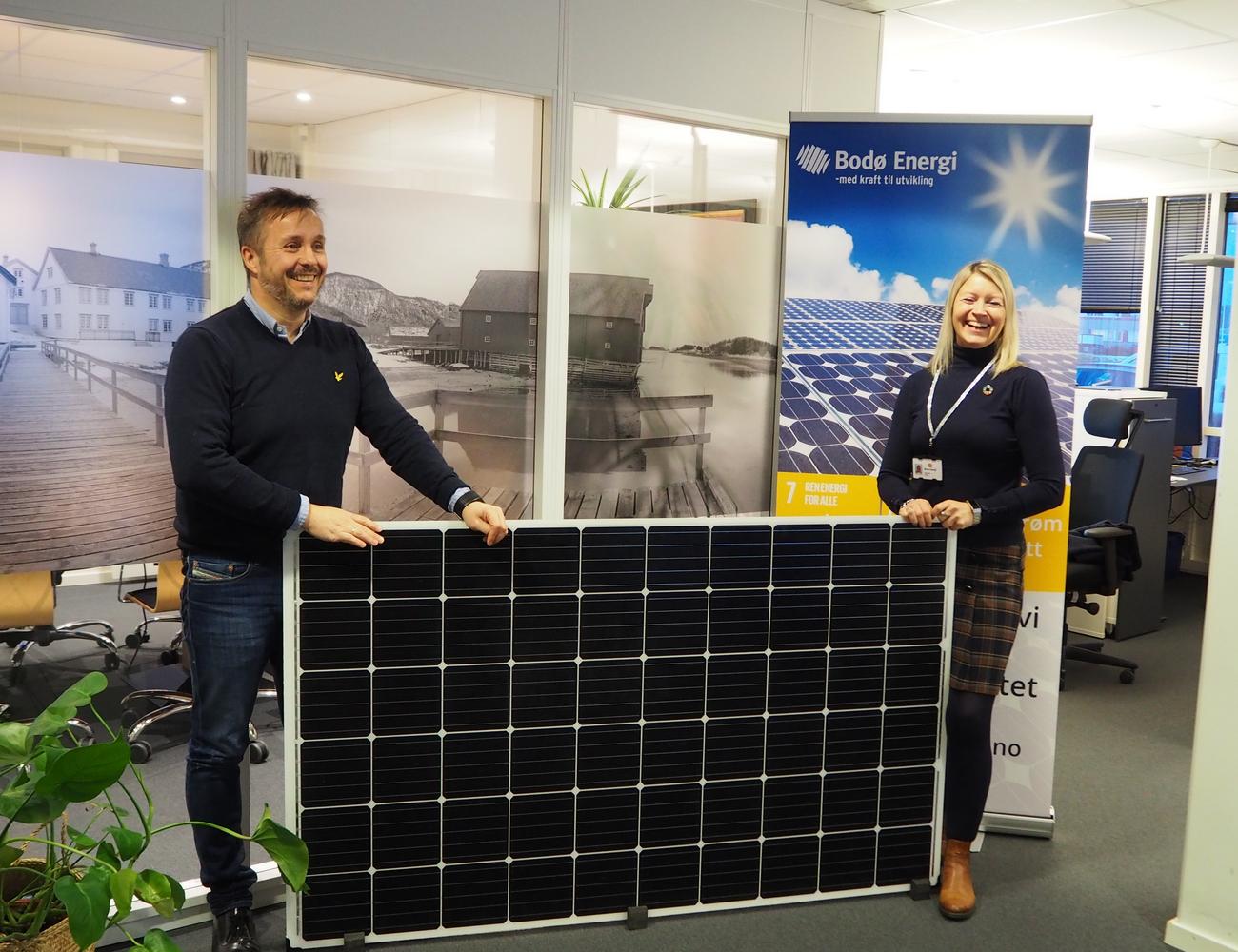 Bodø Energi Kraftsalg selger solceller og elbilladere