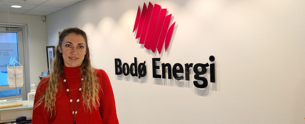 PÅ DITT PARTI: – Vi er stolte over å være en lokal bedrift som bidrar til lokal verdiskaping og som skaper et optimalt tilbud for kundene våre, sier salgs- og markedsleder Svetlana Hansen i Bodø Energi Kraftsalg.