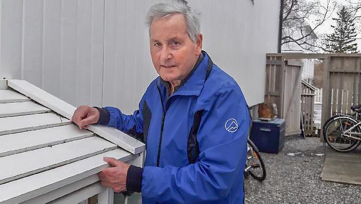 BEVISSTE VALG: Ragnar Johansen har installert varmepumpe for å få en bedre utnyttelse av strømmen til oppvarming. – Det er mye å hente på å ha en bevisst holdning til hvordan du kan bruke mindre strøm.