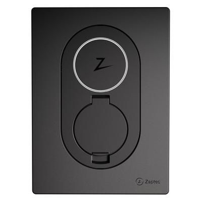 Zaptec Go i Asphalt Black 
Mål i mm: Høyde: 242 x Bredde: 180 x Dybde: 75