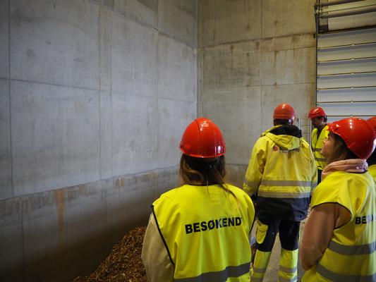 På bioanlegget kan man lære om fornybar energi og bærekraft.