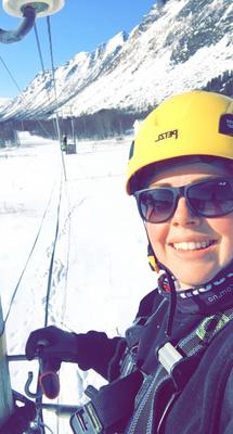 Kristin jobber som montasjeleder på fiber